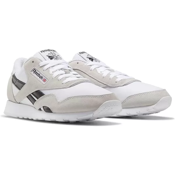 imageReebok Mens Classic Nylon SneakerWhiteBlack