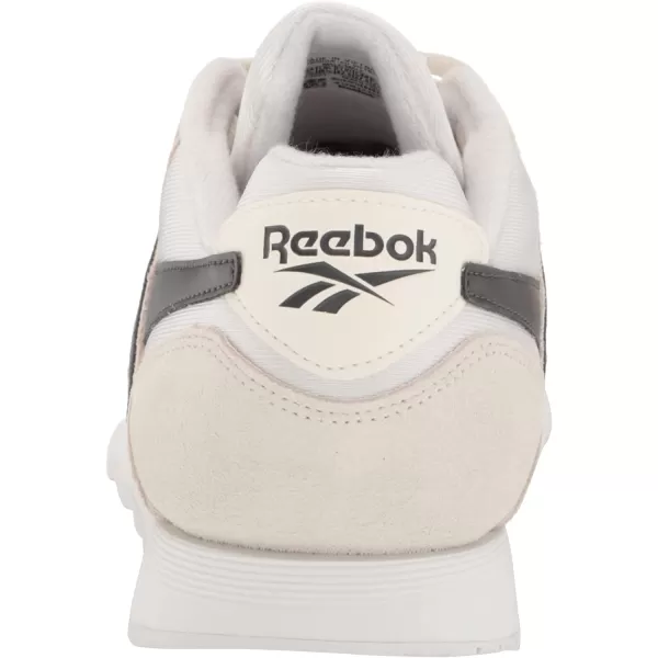 imageReebok Mens Classic Nylon SneakerWhiteChalkCold Grey