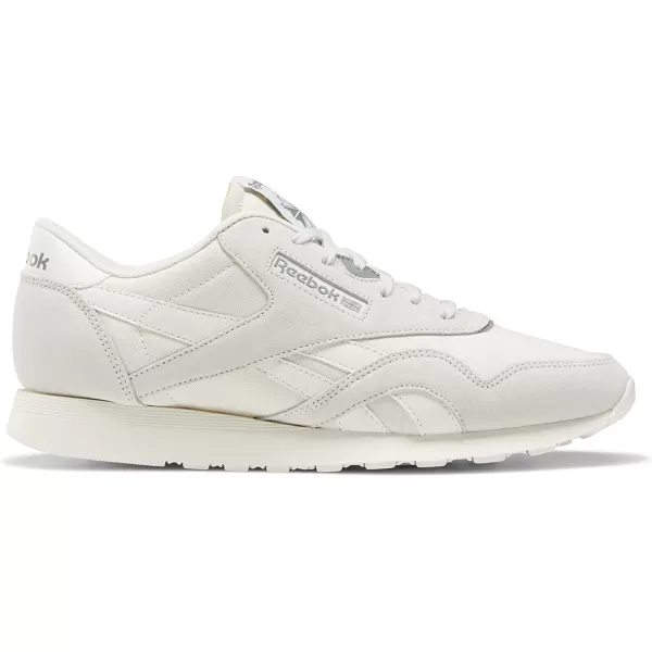 imageReebok Mens Classic Nylon SneakerWhiteGrey