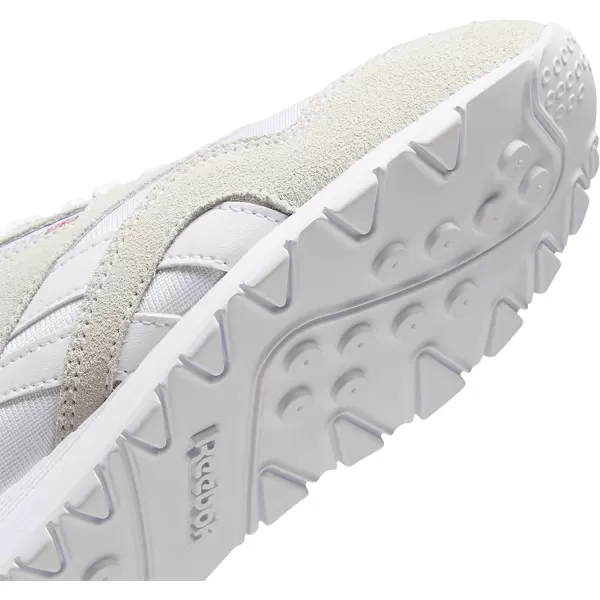 imageReebok Mens Classic Nylon SneakerWhiteWhiteLight Grey