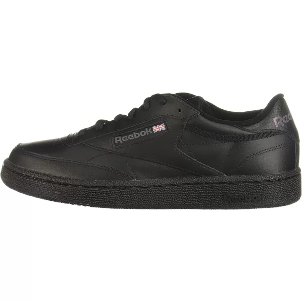 imageReebok Mens Club C 85 Sneaker  Black IntenseblackCharcoal 0