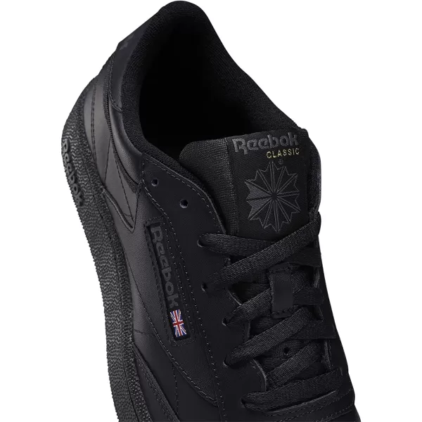 imageReebok Mens Club C 85 Sneaker  BlackCharcoal