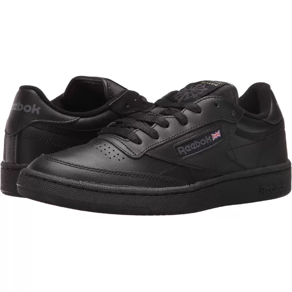 imageReebok Mens Club C 85 Sneaker  BlackCharcoal