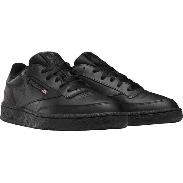 imageReebok Mens Club C 85 Sneaker  BlackCharcoal