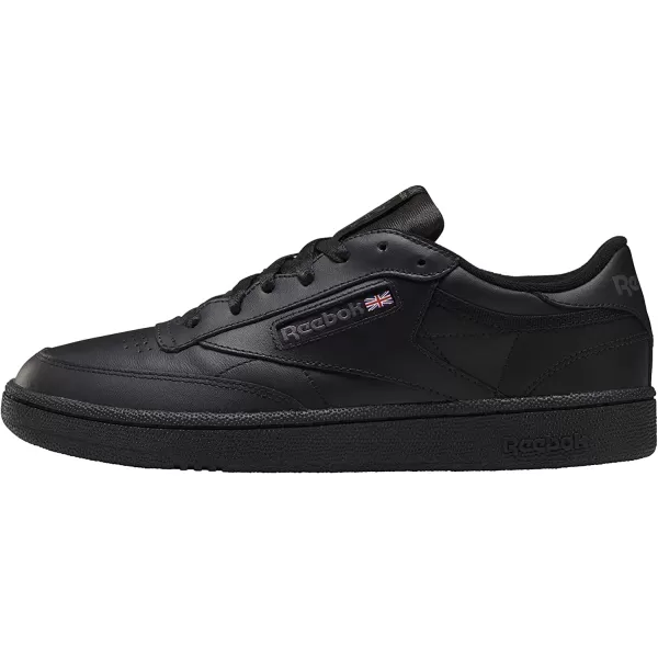 imageReebok Mens Club C 85 Sneaker  BlackCharcoal