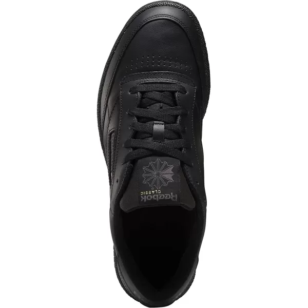 imageReebok Mens Club C 85 Sneaker  BlackCharcoal