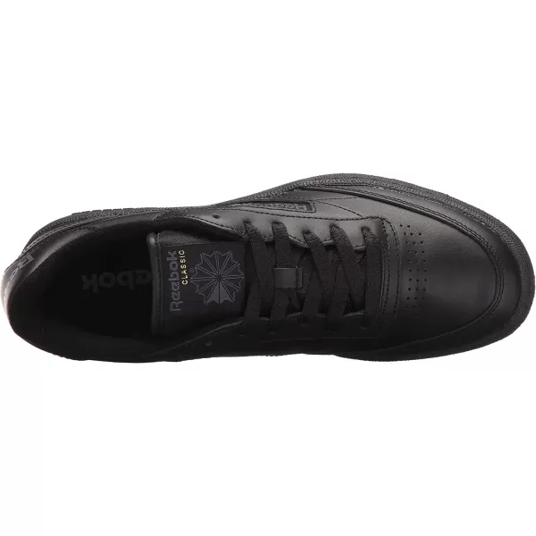 imageReebok Mens Club C 85 Sneaker  BlackCharcoal