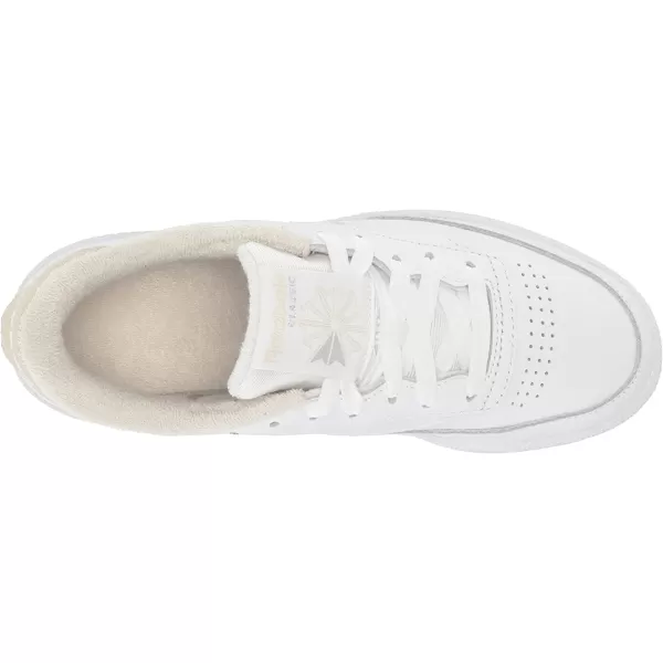 imageReebok Mens Club C 85 Sneaker  Ftwr WhiteAlabasterPure Grey 3