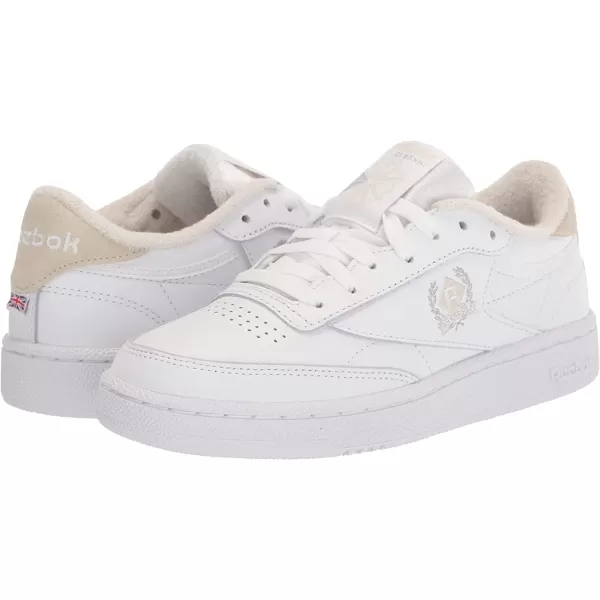 imageReebok Mens Club C 85 Sneaker  Ftwr WhiteAlabasterPure Grey 3