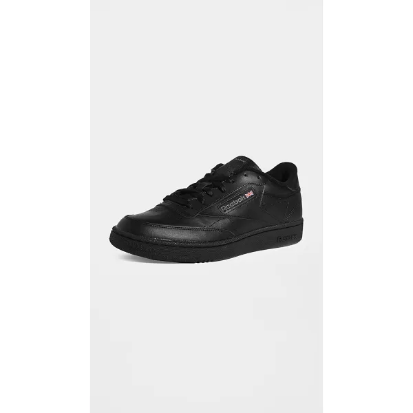 imageReebok Mens Club C 85 Sneaker  Inter BlackCharcoal