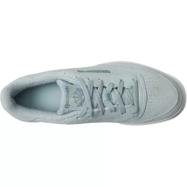 imageReebok Mens Club C 85 Sneaker  SeasprHarmony GreenChalk
