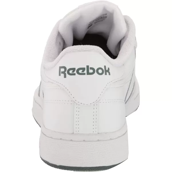 imageReebok Mens Club C 85 Sneaker  WhiteChalk Green