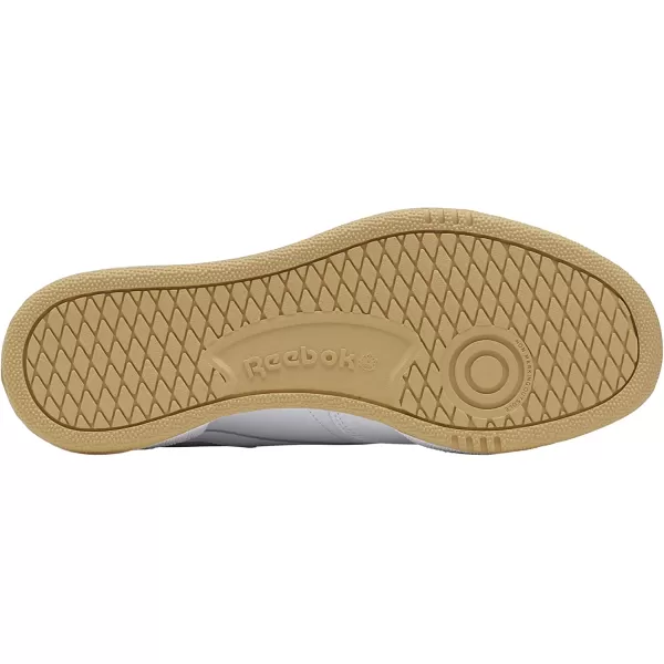 imageReebok Mens Club C 85 Sneaker  WhiteFlash Red