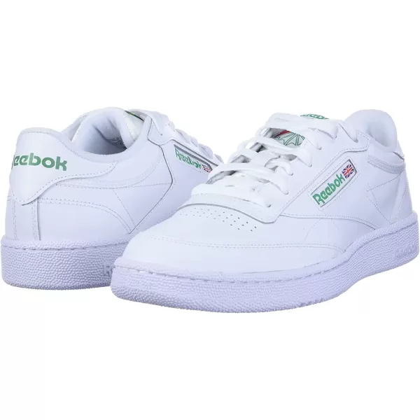 imageReebok Mens Club C 85 Sneaker  WhiteGreen