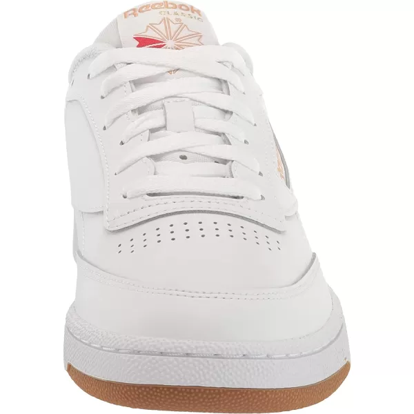 imageReebok Mens Club C 85 Sneaker  WhiteTrue BeigeReebok Lee