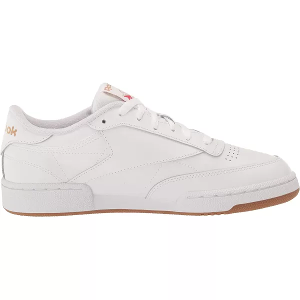 imageReebok Mens Club C 85 Sneaker  WhiteTrue BeigeReebok Lee