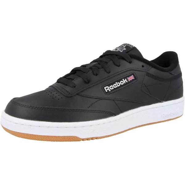 imageReebok Mens Club C 85 Sneaker in Black and White