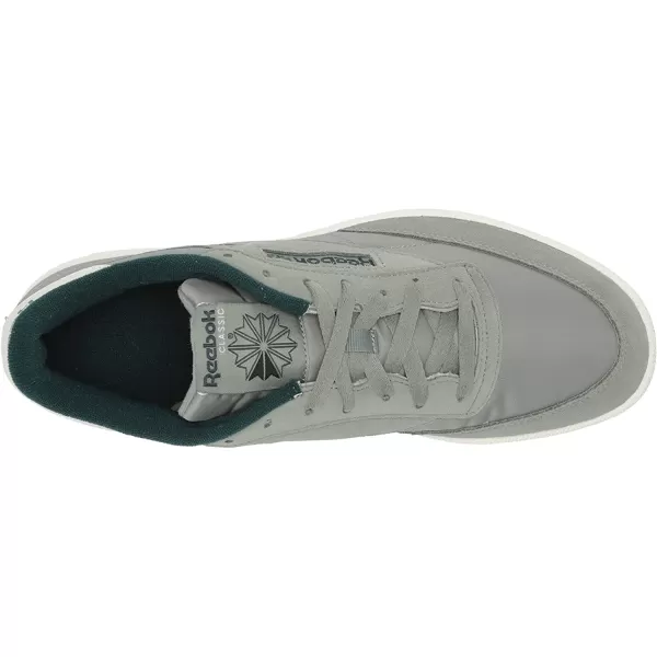 imageReebok Mens Club C 85 Sneaker in Harmony Green Forest Green and Chalk