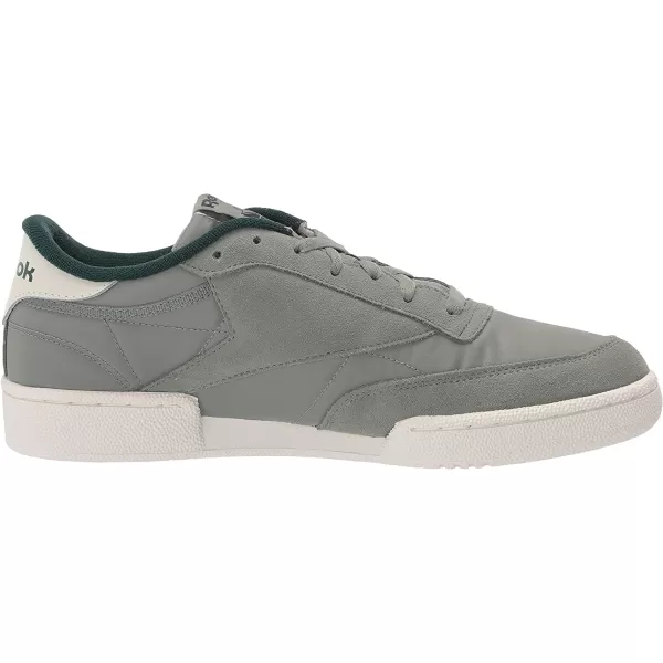 imageReebok Mens Club C 85 Sneaker in Harmony Green Forest Green and Chalk