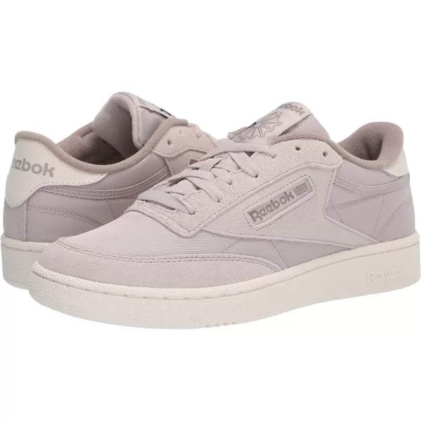 imageReebok Mens Club C 85 Sneaker in Sand StoneBoulder GreyChalk