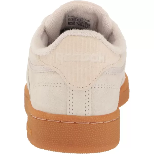 imageReebok Mens Club C 85 Sneaker in StuccoBrush BrownReebok Rubber Gum06