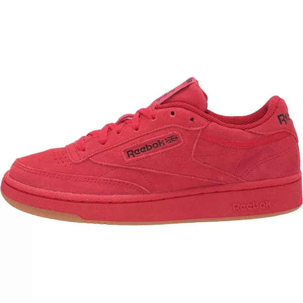 imageReebok Mens Club C 85 Sneaker in Vector RedBlackReebok Lee