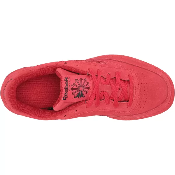 imageReebok Mens Club C 85 Sneaker in Vector RedBlackReebok Lee