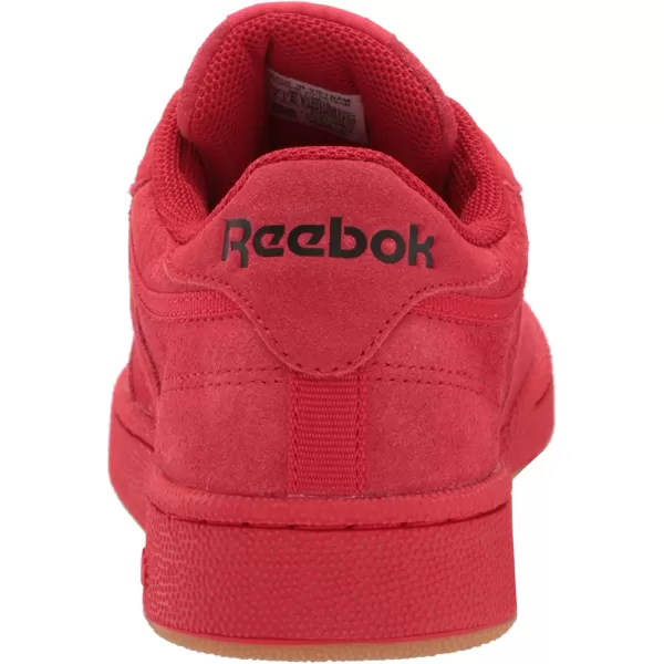 imageReebok Mens Club C 85 Sneaker in Vector RedBlackReebok Lee