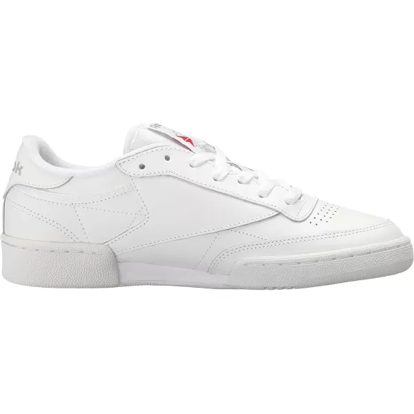 imageReebok Mens Club C 85 Sneaker in White and Sheer Grey
