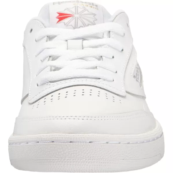 imageReebok Mens Club C 85 Sneaker in White and Sheer Grey