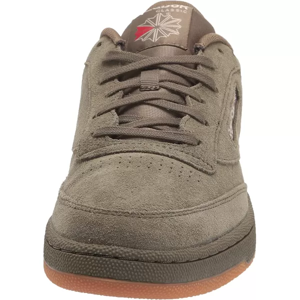 imageReebok Mens Club C 85 SneakerArmy GreenModern BeigeGum