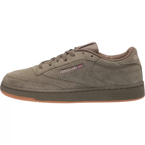 imageReebok Mens Club C 85 SneakerArmy GreenModern BeigeGum