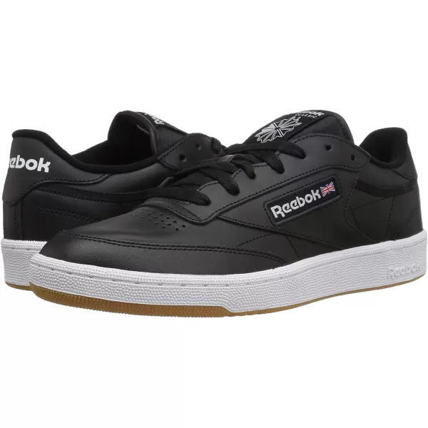 imageReebok Mens Club C 85 SneakerBlackWhite Gum