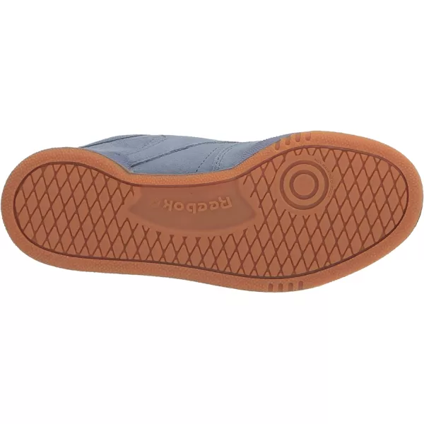 imageReebok Mens Club C 85 SneakerBlue SlateModern BeigeReebok Rubber Gum03