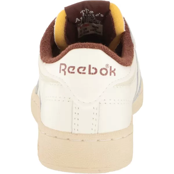 imageReebok Mens Club C 85 SneakerChalkAlabasterBrush Brown