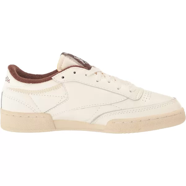 imageReebok Mens Club C 85 SneakerChalkAlabasterBrush Brown