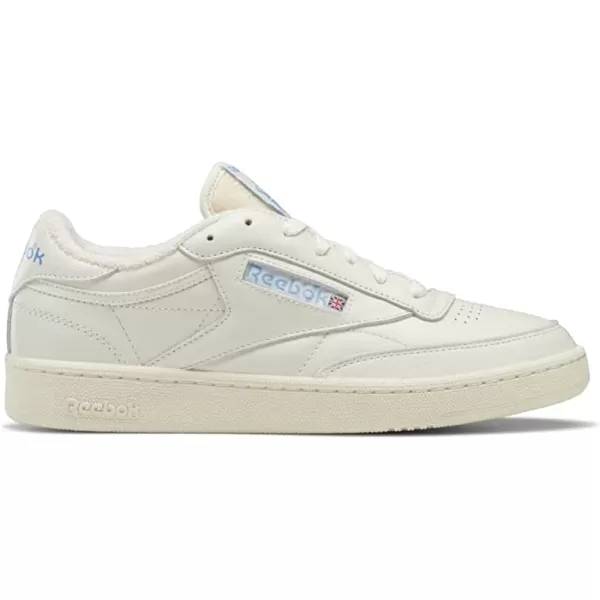 imageReebok Mens Club C 85 SneakerChalkAlabasterEssential Blue
