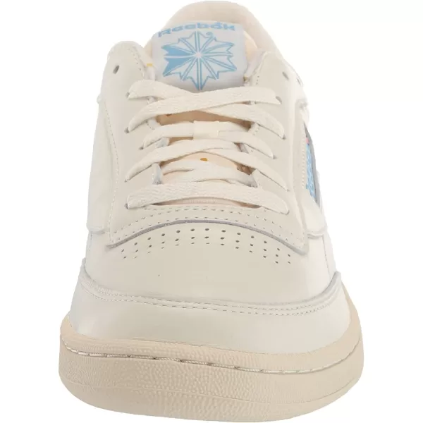imageReebok Mens Club C 85 SneakerChalkAlabasterEssential Blue