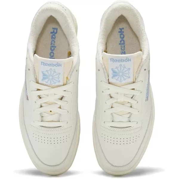 imageReebok Mens Club C 85 SneakerChalkAlabasterEssential Blue