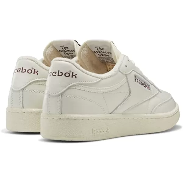 imageReebok Mens Club C 85 SneakerChalkAlabasterMaroon