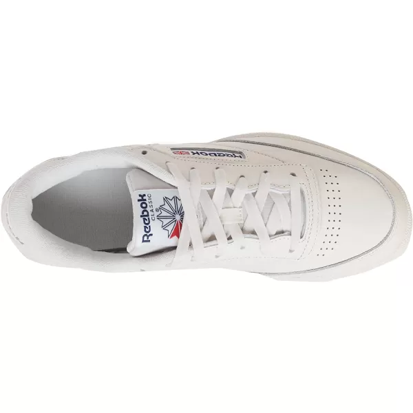 imageReebok Mens Club C 85 SneakerChalkChalkClassic Cobalt
