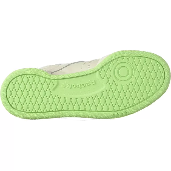 imageReebok Mens Club C 85 SneakerChalkNeon MintForest Green