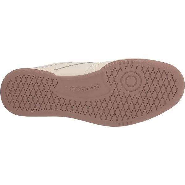 imageReebok Mens Club C 85 SneakerChalkTaupeGlen Green