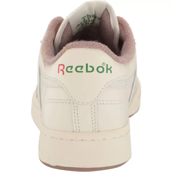 imageReebok Mens Club C 85 SneakerChalkTaupeGlen Green