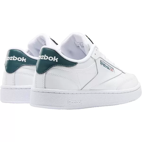 imageReebok Mens Club C 85 SneakerFtwr WhiteFtwr WhiteMidnight Pine