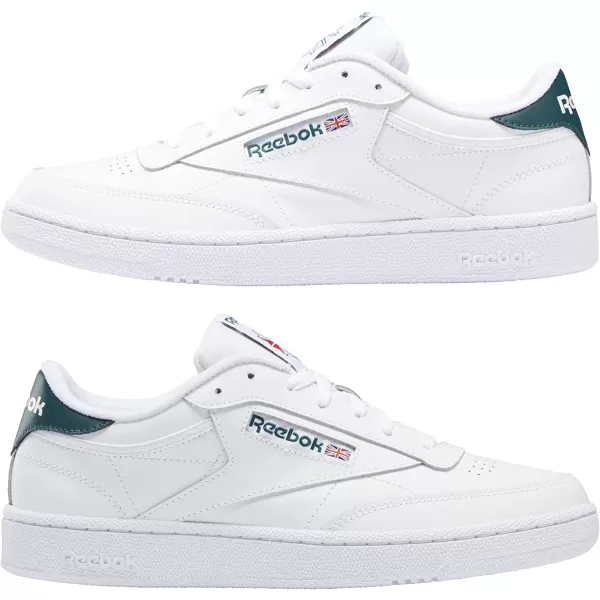 imageReebok Mens Club C 85 SneakerFtwr WhiteFtwr WhiteMidnight Pine