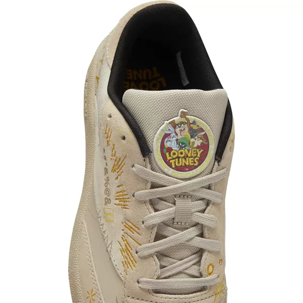 imageReebok Mens Club C 85 SneakerLooney TunesPebbleBright Ochre