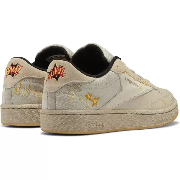 imageReebok Mens Club C 85 SneakerLooney TunesPebbleBright Ochre