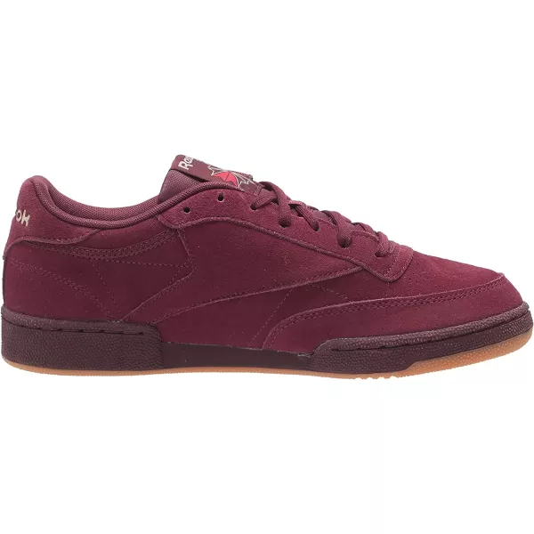imageReebok Mens Club C 85 SneakerMaroonModern BeigeGum