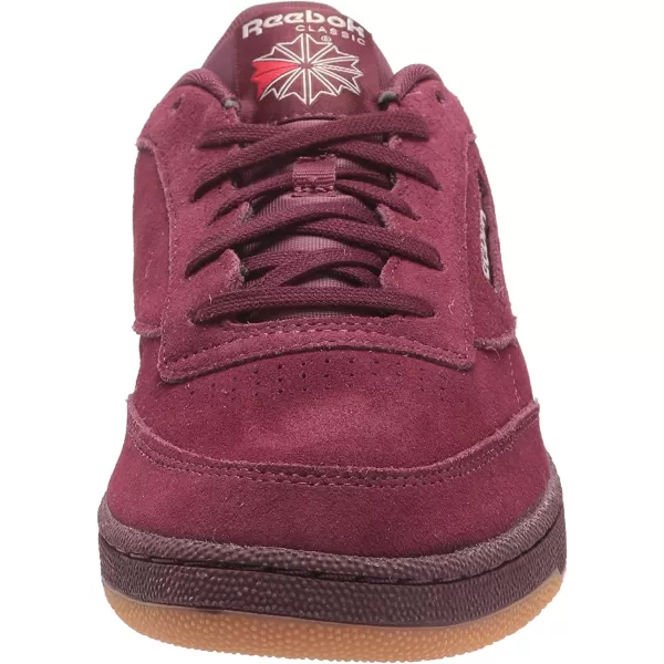 imageReebok Mens Club C 85 SneakerMaroonModern BeigeGum